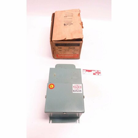 SOLA NEW SIB HEVI-DUTY 1PH 150VA 240/480V-AC 120/240V-AC VOLTAGE TRANSFORMER P1A150